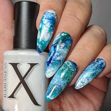 Load image into Gallery viewer, Baroness X - White Lace - Fluid Art Polish - Basic White