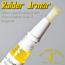 Load image into Gallery viewer, Rain Dance Lacquer - Raider Armor Cuticle Oil