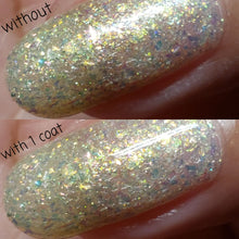 Load image into Gallery viewer, Sassy Cats Lacquer - Purrfectly Smooth - GLITTER SMOOTHING TC