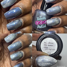 Load image into Gallery viewer, Twinkle Hex Polish - So...about the water chip - MAGNETIC