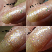 Load image into Gallery viewer, Sassy Cats Lacquer - Purrfectly Smooth - GLITTER SMOOTHING TC