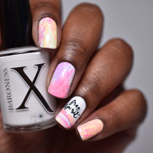 Load image into Gallery viewer, Baroness X - White Lace - Fluid Art Polish - Basic White