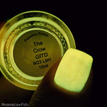 Load image into Gallery viewer, Paradox Polish - The Crow - GITD TOPPER