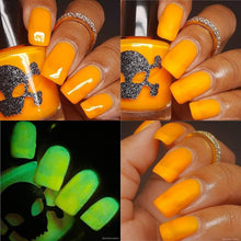 Load image into Gallery viewer, Paradox Polish - The Crow - GITD TOPPER