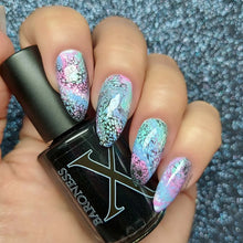 Load image into Gallery viewer, Baroness X - Fishnets - Fluid Art Polish - Basic Black