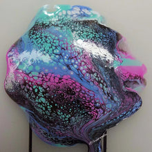 Load image into Gallery viewer, Baroness X - Fishnets - Fluid Art Polish - Basic Black