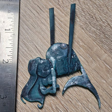 Load image into Gallery viewer, MTK Design - Disgruntled Sushi Mermaid - RESIN MAGNET