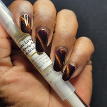 Load image into Gallery viewer, Rain Dance Lacquer - Spiced Candy Apple Cuticle Oil
