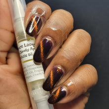 Load image into Gallery viewer, Rain Dance Lacquer - Spiced Candy Apple Cuticle Oil
