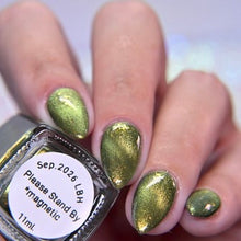 Load image into Gallery viewer, Forget Me Not Lacquer - Please Stand By - MAGNETIC
