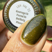 Load image into Gallery viewer, Dark &amp; Twisted Lacquer - Courage Is Found In Unlikely Places
