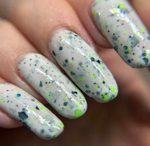 Load image into Gallery viewer, Dark &amp; Twisted Lacquer - It's Alive! - GITD

