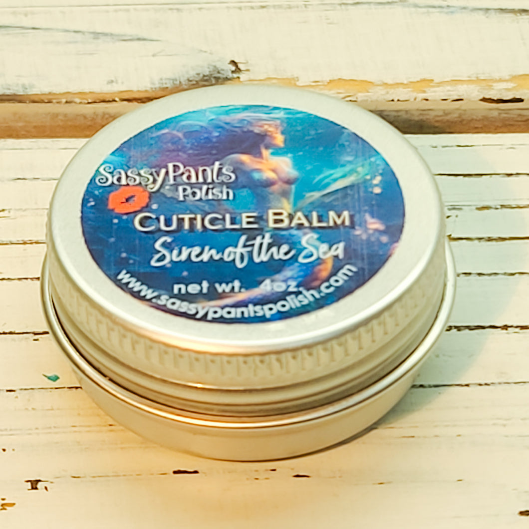 Sassy Pants Polish - Siren of the Sea - CUTICLE BALM