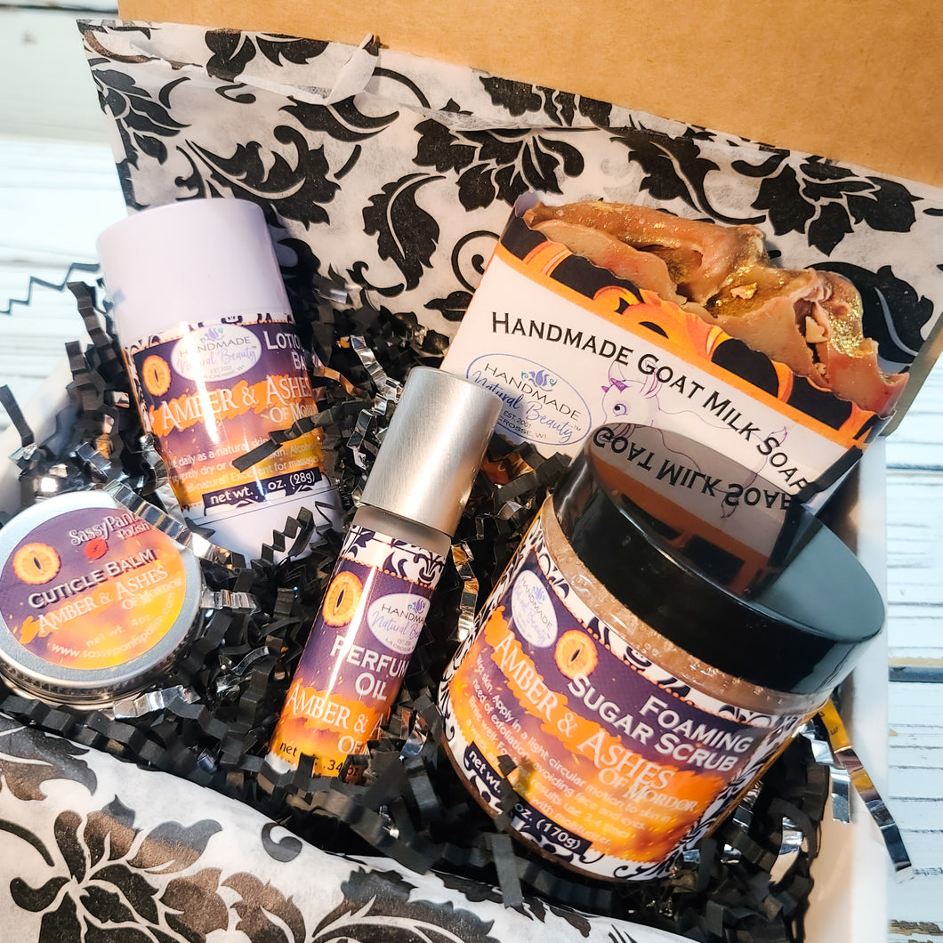 Handmade Natural Beauty - Ember & Ashes of Mordor Gift Set