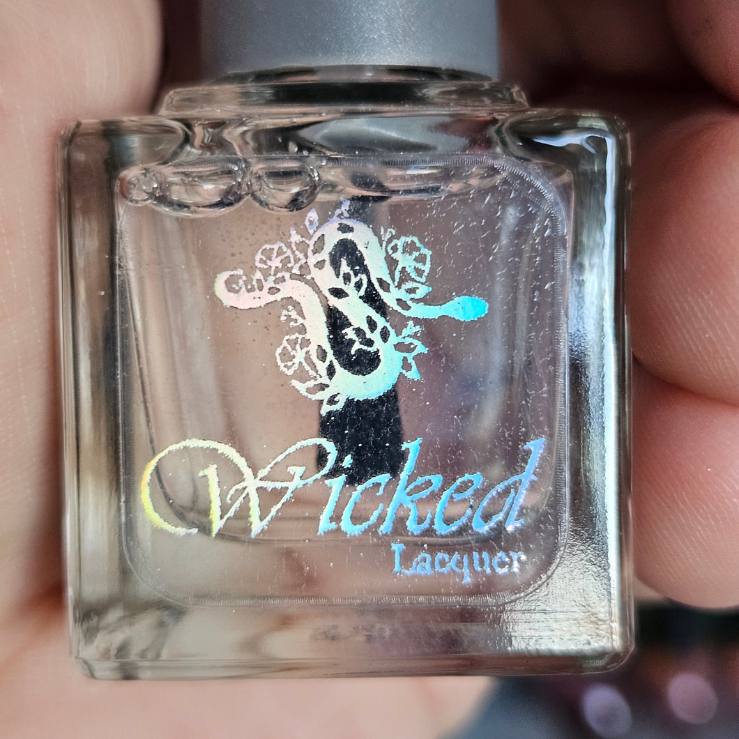 Wicked Lacquer - Perfect Peel It Base Coat - Clear, Black or Holo