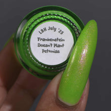 Load image into Gallery viewer, Dark &amp; Twisted Lacquer - Frankenstein Doesn't Plant Petunias - OVERSTOCK
