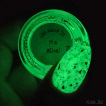 Load image into Gallery viewer, Dark &amp; Twisted Lacquer - It's Alive! - GITD
