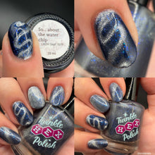 Load image into Gallery viewer, Twinkle Hex Polish - So...about the water chip  - MAGNETIC
