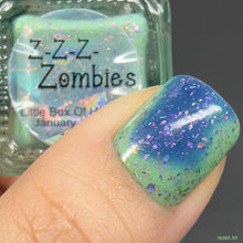 Load image into Gallery viewer, Naps &amp; Nails - Z-Z-Z-Zombies -THERMAL POLISH
