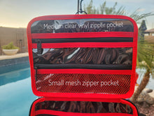 Load image into Gallery viewer, Dark Skull Designs - True Blood Hanging Makeup Bag
