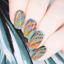 Load image into Gallery viewer, Baroness X - Fishnets - Fluid Art Polish - Basic Black
