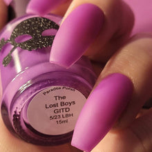 Load image into Gallery viewer, Paradox Polish - Lost Boys, Purple Jelly - GITD
