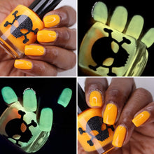 Load image into Gallery viewer, Paradox Polish - The Crow - GITD TOPPER
