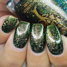Load image into Gallery viewer, Danglefoot Nail Polish - …Never Feed after Midnight - MAGNETIC
