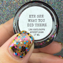 Load image into Gallery viewer, Victorian Varnish - EYE SEE WHAT YOU DID THERE - OVERSTOCK
