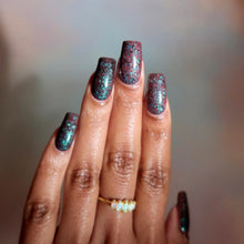Load image into Gallery viewer, Danglefoot Nail Polish - The Poppies of Oz - THERMAL
