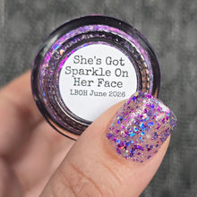 Load image into Gallery viewer, Humble Bee Polish - She's Got Sparkle On Her Face
