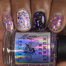 Load image into Gallery viewer, Humble Bee Polish - She's Got Sparkle On Her Face
