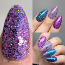 Load image into Gallery viewer, Humble Bee Polish - She's Got Sparkle On Her Face
