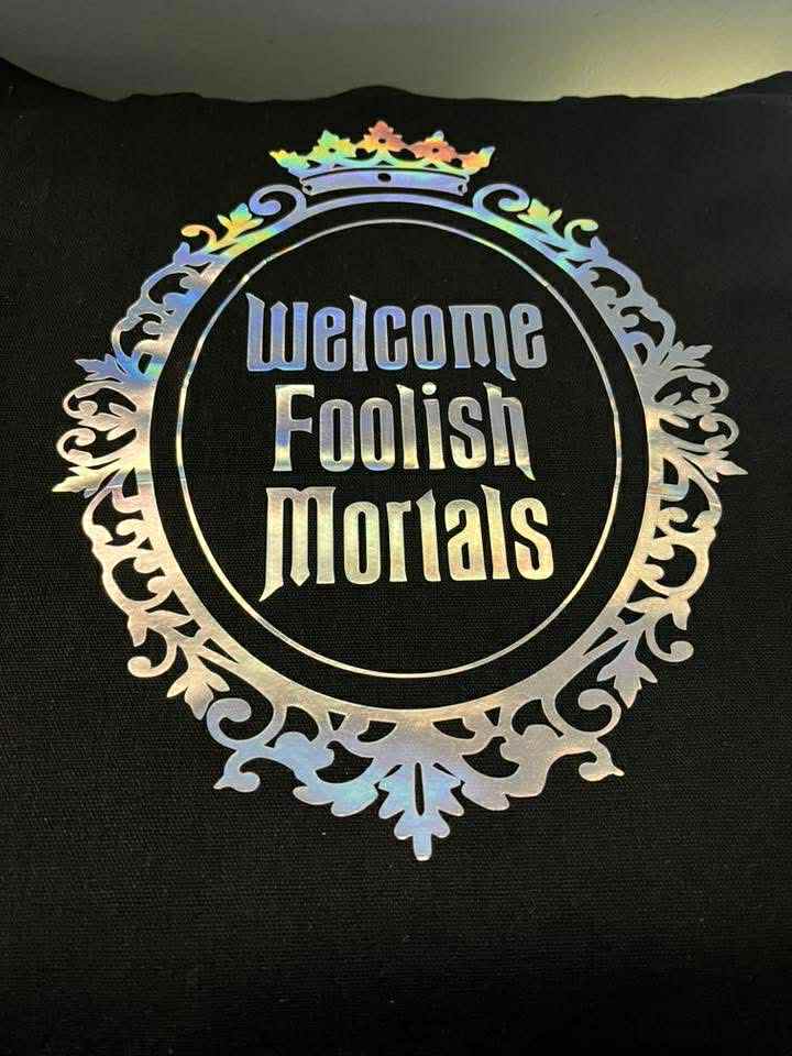 Jessenia’s Cricut Creations - Haunted Mansion Tote Bag