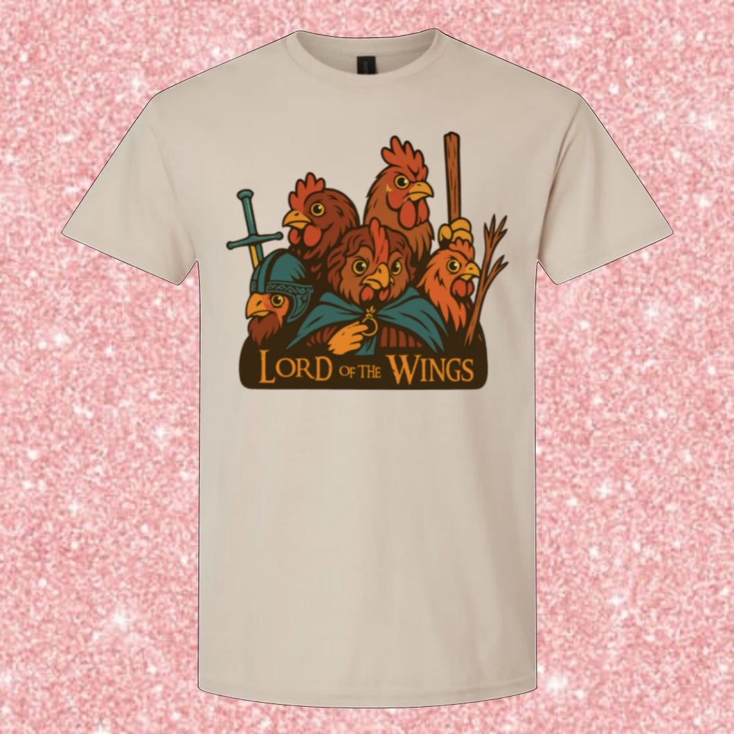Golly Oodelally Designs - Lord of the Wings Short Sleeve T-Shirt
