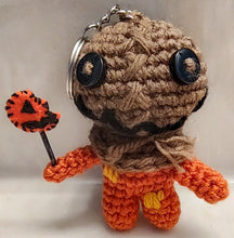 Load image into Gallery viewer, Jazzy&#39;s Dream Creations - Trick R Treat Sam - KEYCHAIN
