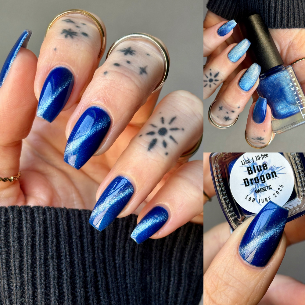 Tyler's Trinkets - Blue Dragon - MAGNETIC