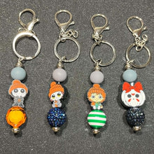 Load image into Gallery viewer, Jessenia’s Cricut Creations - Mystery Fall/Halloween Keychains
