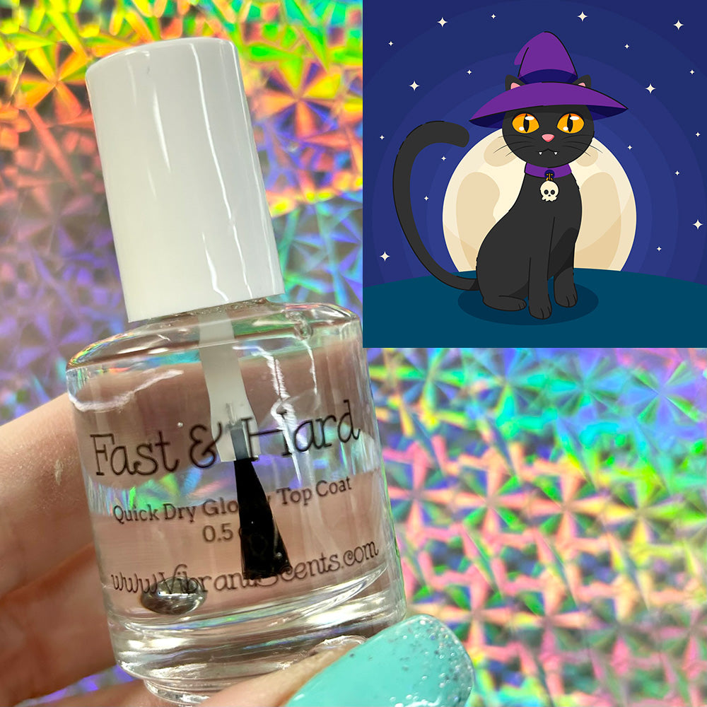 Vibrant Scents | Midnight In Salem | Scented Fast & Hard Top Coat