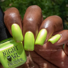 Load image into Gallery viewer, Night Owl Lacquer - Eerie Lights
